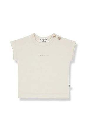 Mou T-shirt in beige cotton 1+IN THE FAMILY KIDS | MOUIVORY